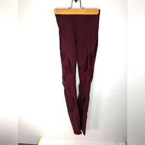 Lululemon Maroon Leggings - Sz 2